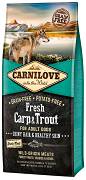 Carnilove DOG Adult Fresh Carp&Trout Karma sucha z karpiem i pstrągiem op. 12kg