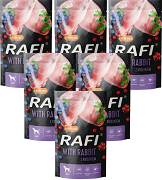 Rafi Pies with Rabbit Mokra Karma z królikiem, borówką i żurawiną 10x500g (saszetka)