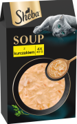 Sheba Soup Mokra Karma z kurczakiem w sosie dla kota 4x40g