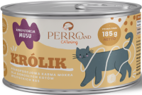 PerroLand CATering Adult Mokra Karma z królikiem dla kota 185g