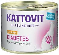 Kattovit CAT Feline Diet Diabetes (Huhn) Karma mokra z kurczakiem op. 185g