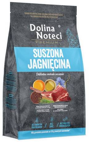Dolina Noteci Premium Adult Suszona Karma z jagnięciną dla kota 2kg