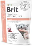 Brit Veterinary Diet CAT Renal Egg&Pea Karma sucha z jajami i groszkiem op. 400g