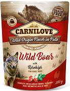 Carnilove DOG Adult Wild Boar&Rosehips Mokra karma z dziczyzną op. 300g