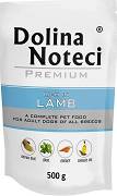 Dolina Noteci Premium DOG Adult Karma mokra z jagnięcina 500g SASZETKA