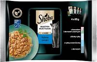 Sheba CAT Selection Select Slices Karma mokra Kolekcja smaków rybnych (sos) op. 4x85g