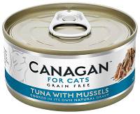 Canagan CAT Tuna with Musseles Karma mokra z tuńczykiem i małżami op. 75g
