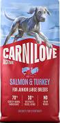 Carnilove Active DOG Junior Large Breed Salmon&Turkey Sucha Karma z łososiem i indykiem 12kg