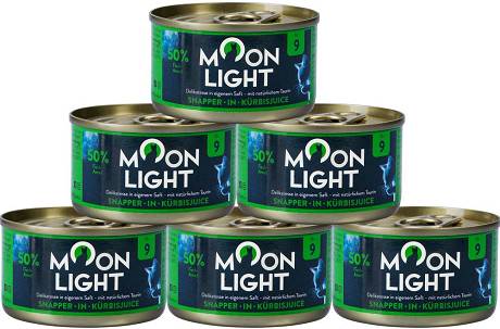 Moonlight Dinner nr 9 Mokra Karma z lucjanem i dynią (sos) 24x80g PAKIET