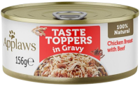 Applaws Natural DOG Food Taste Toppers Karma mokra z kurczakiem i wołowiną op. 156g [data ważności: 18.03.2026]