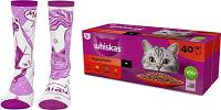 Whiskas CAT Adult Karma mokra klasyczne posiłki (sos) op. 40x85g + SKARPETKI WHISKAS GRATIS
