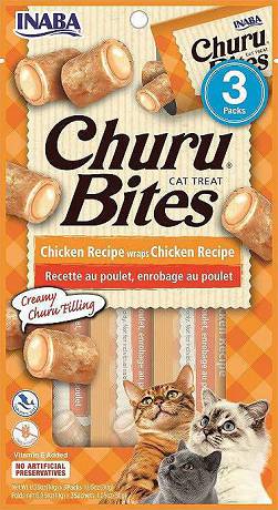 Inaba Churu Bites Chicken Wraps Przysmak z kurczakiem dla kota op. 3x10g 