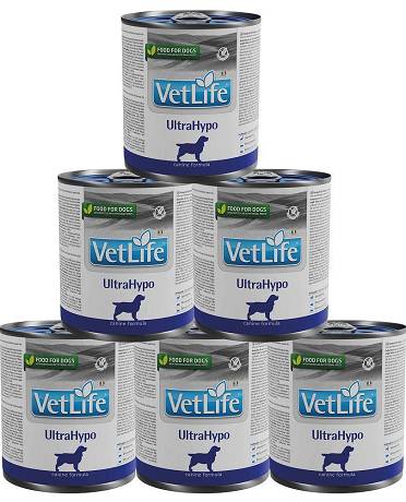 Farmina Vet Life DOG UltraHypo Karma mokra dla psa op. 6x300g PAKIET