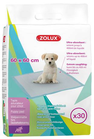 Zolux Maty absorbujące dla psa rozm. 60x60cm 30szt. nr kat. 477018