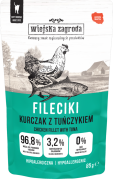 Wiejska Zagroda Hypoallergenic Mokra Karma z kurczakiem i tuńczykiem dla kota 85g