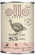 Ollo Pure Turkey Puppy Mokra Karma z indykiem dla szczeniaka 400g
