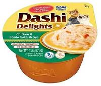 Inaba Ciao Dashi Delights Chicken&Bonito Flakes Karma mokra z kurczakiem i płatkami bonito dla kota op. 70g