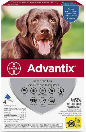 Bayer Advantix Krople dla psa 25-40kg poj. 4.0ml