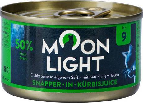 Moonlight Dinner nr 9 Mokra Karma z lucjanem i dynią (sos) 80g