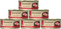 Grandorf Adult Tuna&Shrimps Fillet in Broth Mokra Karma z tuńczykiem i krewetkami w sosie dla kota 6x70g PAKIET