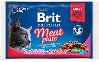 Brit Premium CAT Meat Plate Karma mokra z mięsem op. 4x100g