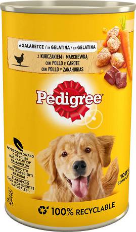 Pedigree DOG Adult Karma mokra z kurczakiem (galaretka) op. 400g