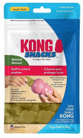 KONG Snacks Puppy Small Ciastka o smaku kurczaka z ryżem dla psa op. 198g nr XY3E 