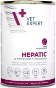 VetExpert Hepatic Adult Mokra Karma z kurczakiem dla psa 400g