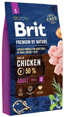 Brit Premium by Nature DOG Adult Small Karma sucha op. 8kg
