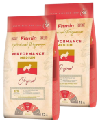 Fitmin DOG Adult Medium Performance Karma sucha op. 2x12kg DWU-PAK
