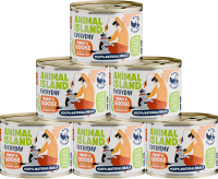 Animal Island Everyday Turkey&Goose Mousse Mokra Karma z indykiem i gęsią w musie dla kota 12x200g PAKIET