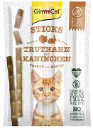 GimCat Truthahn mit Kaninchen Sticks Przysmak z indykiem i królikiem dla kota op. 20g