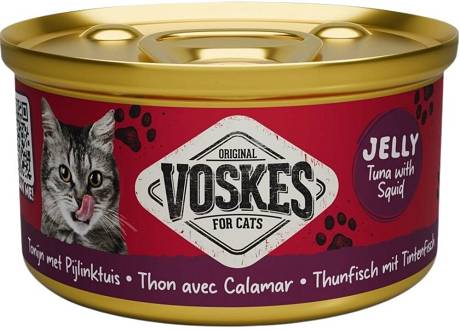 Voskes CAT Jelly Karma mokra z tuńczykiem i kalmarami 85g