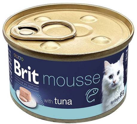 Brit Premium CAT Mousse Tuna Mokra Karma z tuńczykiem 85g