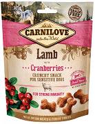 Carnilove Crunchy Lamb with cranberries Przysmak z jagnięcina i żurawiną dla psa op. 200g