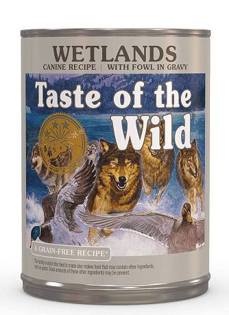 Taste of the Wild DOG Wetlands Canine Karma mokra op. 390g