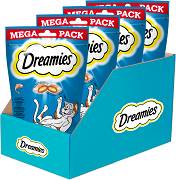 Dreamies Przysmak z wybornym łososiem dla kota op. 4x180g PAKIET