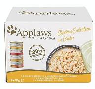 Applaws Natural CAT Food Multipack CHICKEN Karma mokra op. 12x70g