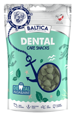 Baltica Dental Przysmak z algą i miętą dla psa op. 150g
