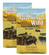 Taste of the Wild DOG High Prairie Karma sucha op. 2x12.2kg DWU-PAK
