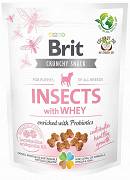 Brit Care Crunchy Snack Cracker Insect&Whey Puppy Przysmak z białkiem owadów i serwatką dla szczeniąt op. 200g