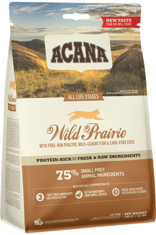 Acana CAT Wild Prairie Karma sucha z kurczakiem, indykiem i rybami op. 340g