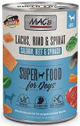 Mac's DOG Superfood Adult Karma mokra z łososiem i szpinakiem op. 400g