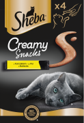 Sheba Creamy Snacks Przysmak z kurczakiem dla kota  4x12g