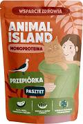 Animal Island Monoproteinowa Mokra Karma z przepiórką w pasztecie dla kota 100g