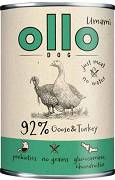 Ollo Umami Goose&Turkey Dog Adult Mokra Karma z gęsią i indykiem dla psa 400g