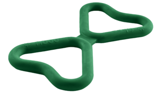 Fiboo Szarpak FIB dla psa dł. 25cm kolor zielony