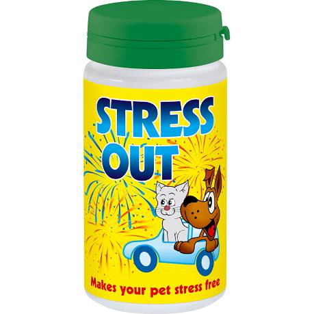 Dermapharm Stress Out Naturalny preparat uspokajający dla psa i kota op. 60 tab. WYPRZEDAŻ