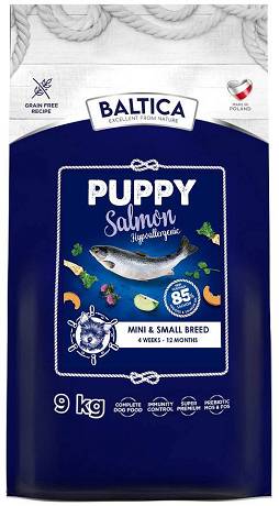 Baltica DOG Puppy Small Salmon Karma sucha z łososiem op. 9kg