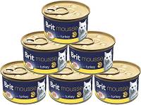 Brit Premium CAT Mousse Turkey Mokra Karma z indykiem 12x85g PAKIET